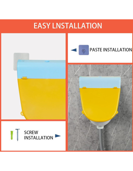 Orinal para Niños Pequeños con Tapa Abatible 27.94 cm Orinal para Niños Pequeños con Tapa Abatible 27.94 cm