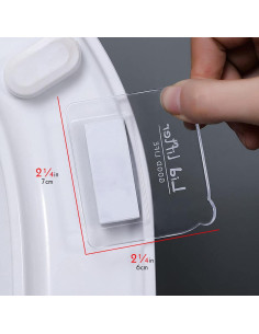 Juego de 4 Abridores de Tapa de Inodoro ReignSword - Diseño Oso 2