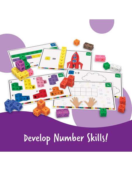 Conjunto de Actividades Matemáticas Learning Resources 115 Piezas Conjunto de Actividades Matemáticas Learning Resources 115 Piezas