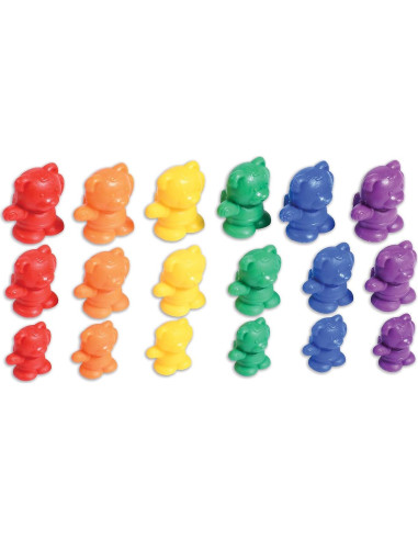Contadores de Osos de Mochila edxeducation - Set 96 Piezas
