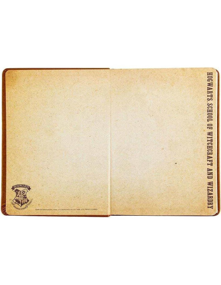 Diario de Cuero Sintético Harry Potter con Pluma de Varita Diario de Cuero Sintético Harry Potter con Pluma de Varita