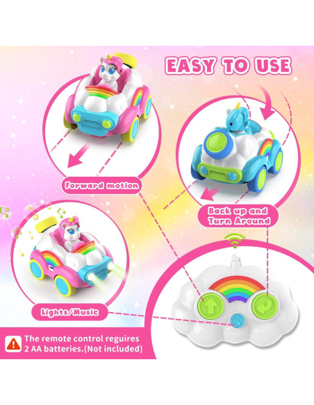 Coches de Control Remoto HANGRUI 2 Paquetes Unicornio 0.61kg Coches de Control Remoto HANGRUI 2 Paquetes Unicornio 0.61kg