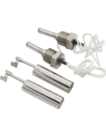 4 Interruptores de Flotador de Acero Inoxidable TEAMWILL 4 Interruptores de Flotador de Acero Inoxidable TEAMWILL