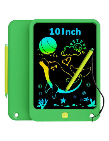 Tableta de Escritura LCD KOKODI 10" Verde para Niños