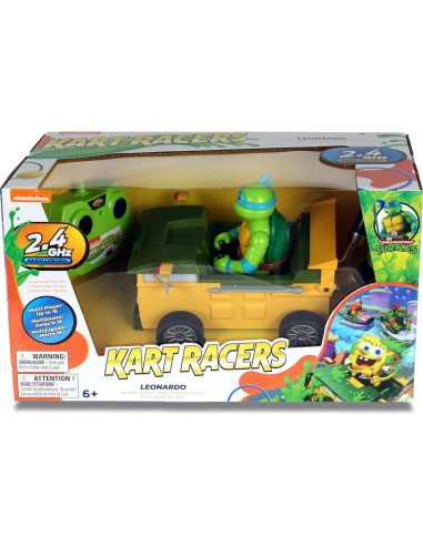 Nick Kart Racers RC TMNT Party Wagon Leonardo 2.4GHz