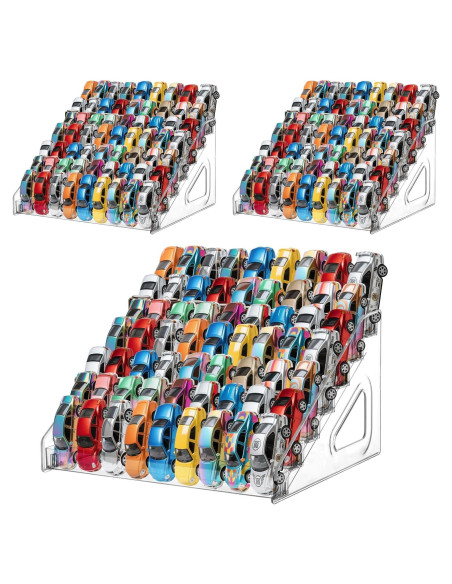 Estante de exhibición Hlimior para coches Hot Wheels 7 niveles Estante de exhibición Hlimior para coches Hot Wheels 7 niveles