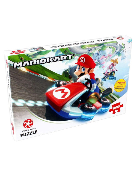 Rompecabezas 1000 Piezas Mario Kart Funracer Winning Moves Rompecabezas 1000 Piezas Mario Kart Funracer Winning Moves