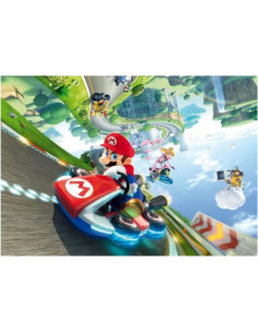 Rompecabezas 1000 Piezas Mario Kart Funracer Winning Moves 2
