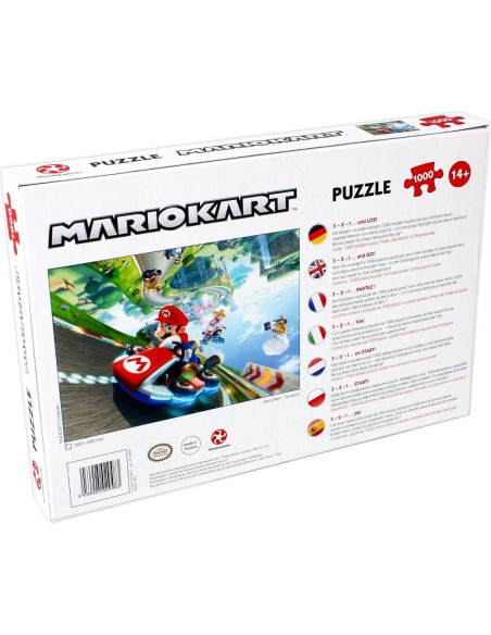 Rompecabezas 1000 Piezas Mario Kart Funracer Winning Moves Rompecabezas 1000 Piezas Mario Kart Funracer Winning Moves