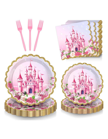 Juego de Platos de Princesa M AMFEOV para 24 Invitados Juego de Platos de Princesa M AMFEOV para 24 Invitados