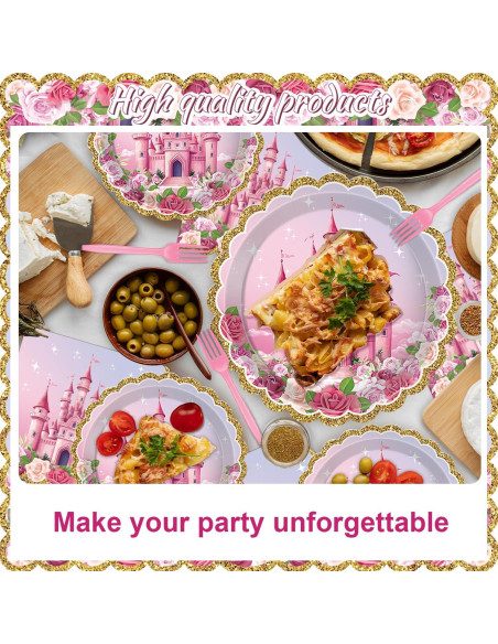 Juego de Platos de Princesa M AMFEOV para 24 Invitados Juego de Platos de Princesa M AMFEOV para 24 Invitados