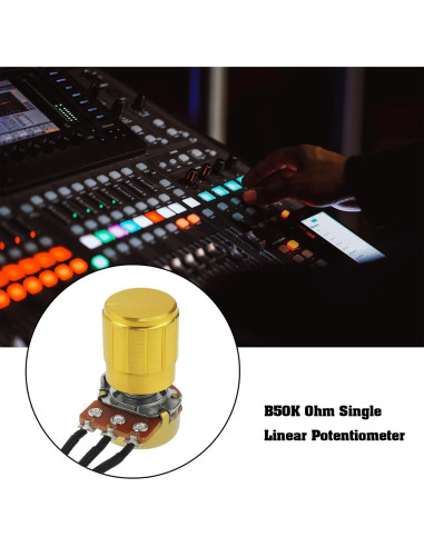 Potenciómetro Lineal B50K El Señor de las Herramientas 6pcs