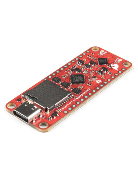 Escudo de Registro Doble Puerto SparkFun Thing Plus - USB2241 Escudo de Registro Doble Puerto SparkFun Thing Plus - USB2241