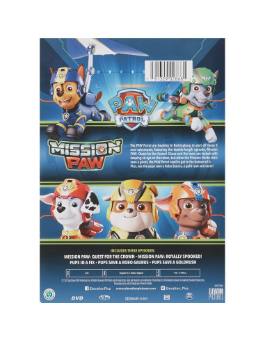 PAW Patrol Misión PAW DVD - 71 Minutos de Aventuras