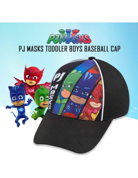Gorra de béisbol PJ Masks Catboy Gekko Owlette para niños 4-7 años Gorra de béisbol PJ Masks Catboy Gekko Owlette para niños 4-7 años