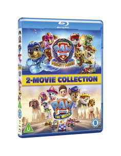 Colección de 2 películas Blu-ray PAW Patrol: The Mighty Movie y The Movie 2