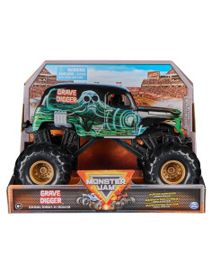 Camión Monstruo Die-Cast Grave Digger 1:24 Spin Master