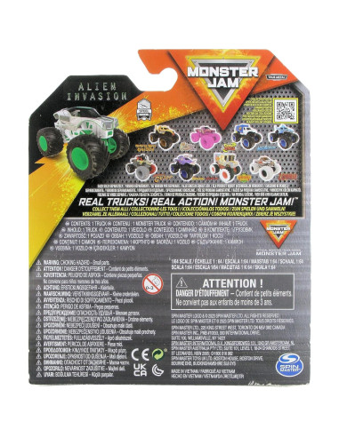 Camión Monstruo Diecast Monster Jam 2023 Spin Master 1:64