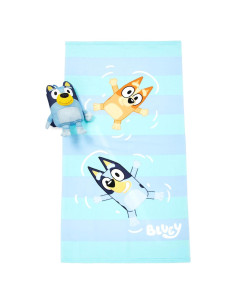 Juego de Toalla de Baño y Compañero Jay Franco Bluey 2 Piezas