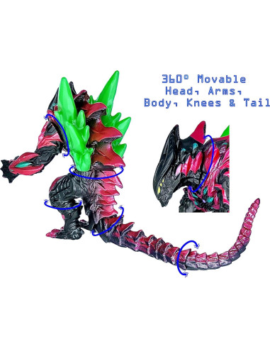 Figura de Acción TwCare Ultra Monster EX Arch Belial 20.1 cm