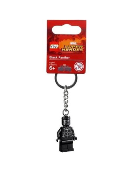 Llavero LEGO Pantera Negra 7.5cm Unisex Adulto Llavero LEGO Pantera Negra 7.5cm Unisex Adulto