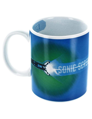 Taza Doctor Who Destornillador Sónico 325 ml Azul