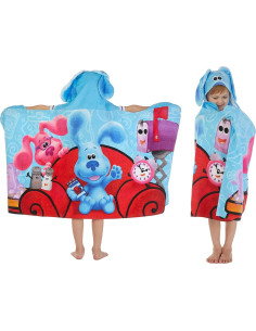 Toalla con Capucha Franco Blue's Clues 61x127 cm Algodón 2