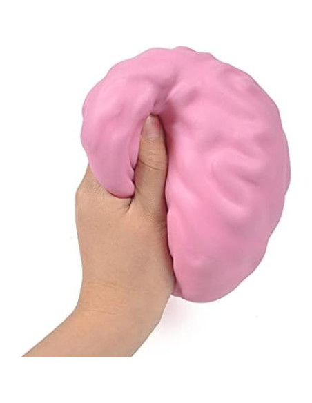 Pelota de Estrés Grande YIQUDUO Cerebro 10 cm Sin Látex Pelota de Estrés Grande YIQUDUO Cerebro 10 cm Sin Látex