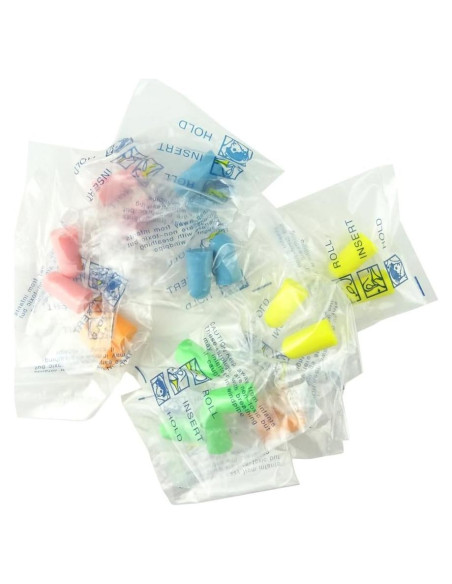 Tapones de Espuma Suave Honbay 10 Pares 20 PCS Protección Auditiva Tapones de Espuma Suave Honbay 10 Pares 20 PCS Protección Auditiva