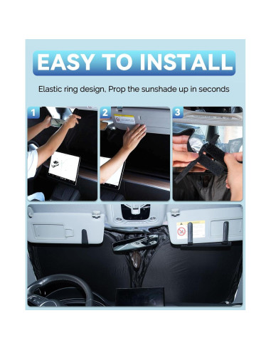 Protector Solar Parabrisas SLOGENTO para Ford Super Duty 2017-2025