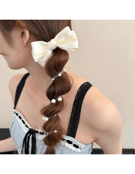 Diademas Espirales Trenzadas HONGCAUP 4 Pcs Lazo Elástico Diademas Espirales Trenzadas HONGCAUP 4 Pcs Lazo Elástico