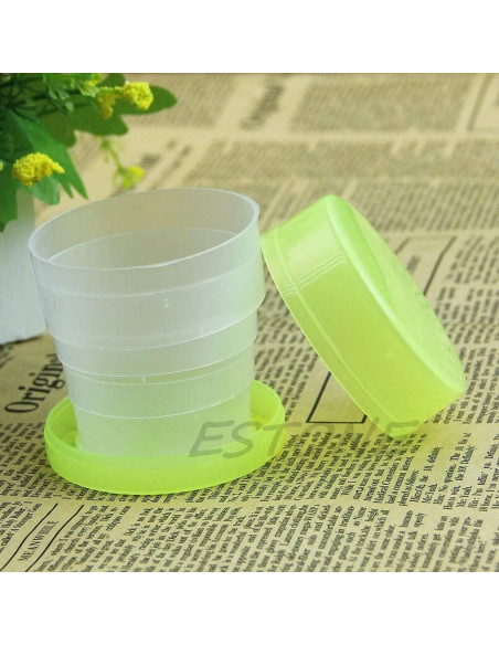 Taza Plegable Sozbkelns 100ML Reutilizable para Viajes Taza Plegable Sozbkelns 100ML Reutilizable para Viajes