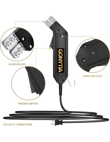 Cortador de Espuma Gonytia GT-T2 con Cuchilla Caliente 120W