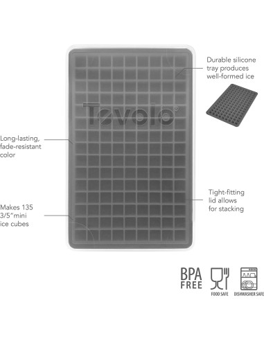 Bandeja de Hielo Mini Tovolo con Tapa - Silicona Libre de BPA