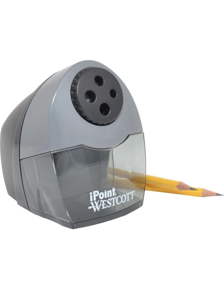 Sacapuntas Eléctrico Westcott Multi Agujero Compacto Sacapuntas Eléctrico Westcott Multi Agujero Compacto