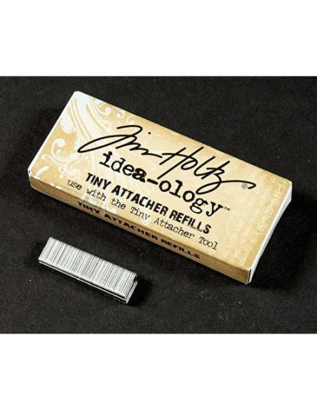 Grapas Pequeñas Tim Holtz Idea-ology 3.2x6.4mm 1550 Piezas Grapas Pequeñas Tim Holtz Idea-ology 3.2x6.4mm 1550 Piezas