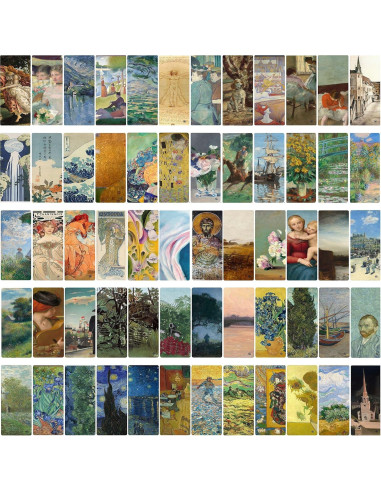Marcadores de Libros Livin Harmony - 60 Piezas Arte Fino