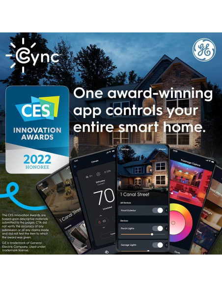 Enchufe Inteligente GE Lighting Cync Control por Voz 120V Enchufe Inteligente GE Lighting Cync Control por Voz 120V