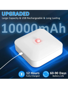 Luz de Techo Inalámbrica TOOWELL con Sensor de Movimiento 500LM 2