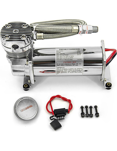 Compresor de Aire ZHSYMX 200 PSI 12V para Vehículos