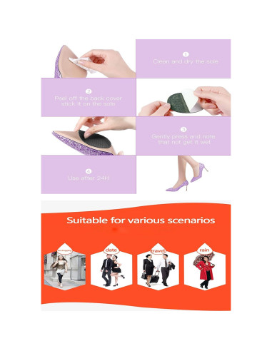 Protectores Antideslizantes de Goma BEWAREZ-1 - 5 Pares