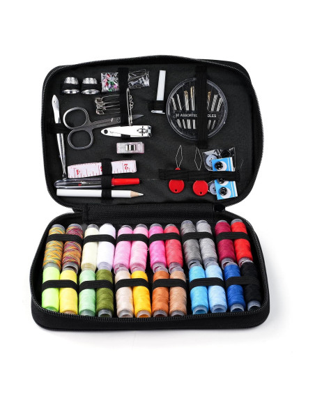Kit de Costura Nikou 97 Piezas Portátil para el Hogar Kit de Costura Nikou 97 Piezas Portátil para el Hogar