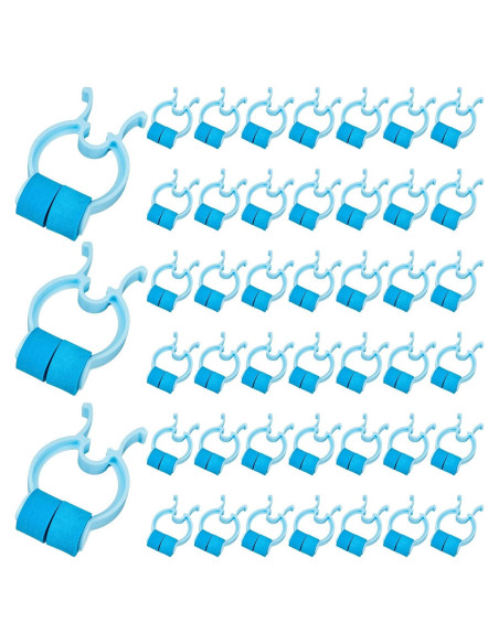 Clips de Parada Nasal de Espuma Frienda - 60 Piezas Azul Clips de Parada Nasal de Espuma Frienda - 60 Piezas Azul