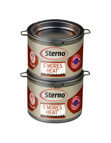 Sterno S'mores Calor - Combustible de Etanol Paquete de 2