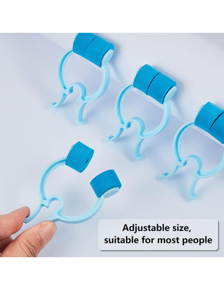 Clips de Parada Nasal de Espuma Frienda - 60 Piezas Azul Clips de Parada Nasal de Espuma Frienda - 60 Piezas Azul