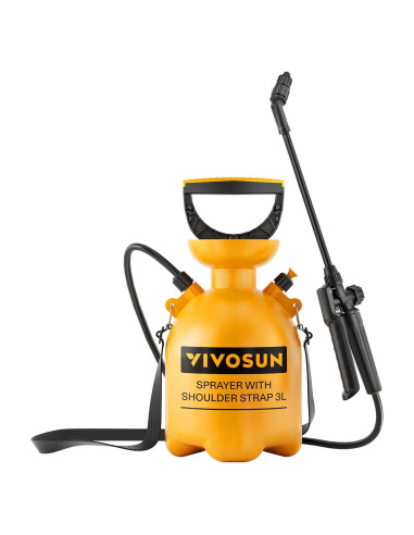 Pulverizador de Presión VIVOSUN 3L con Boquilla Ajustable