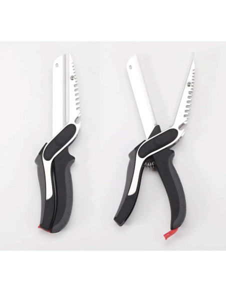 Tijeras de Cocina Multifuncionales XGIZMOO con Tabla de Cortar Tijeras de Cocina Multifuncionales XGIZMOO con Tabla de Cortar