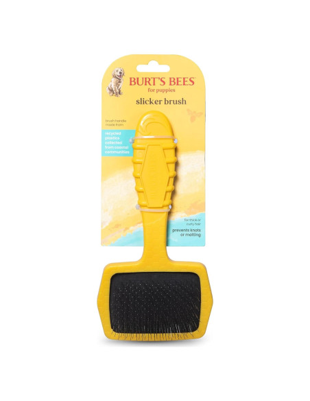 Cepillo Slicker Pequeño Burt's Bees para Perros de Pelo Grueso Cepillo Slicker Pequeño Burt's Bees para Perros de Pelo Grueso