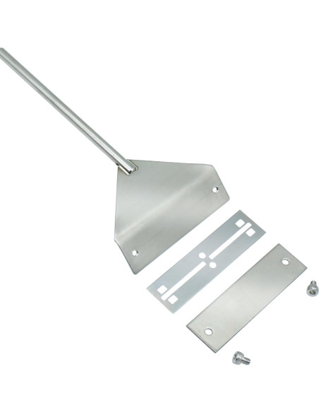 Raspador de Algas Acero Inoxidable TEXNINC 63.5cm con 10 Cuchillas Raspador de Algas Acero Inoxidable TEXNINC 63.5cm con 10 Cuchillas