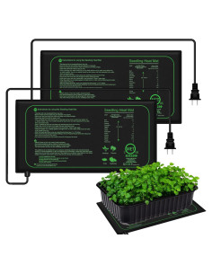 Alfombrilla Térmica para Semillas AWLYLNLL 25.4x52.7cm 21W